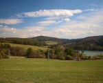 Luhačovická přehrada v dubnu 2020 (1)