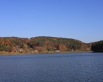 Luhačovická přehrada v podzimním kabátku (4)
