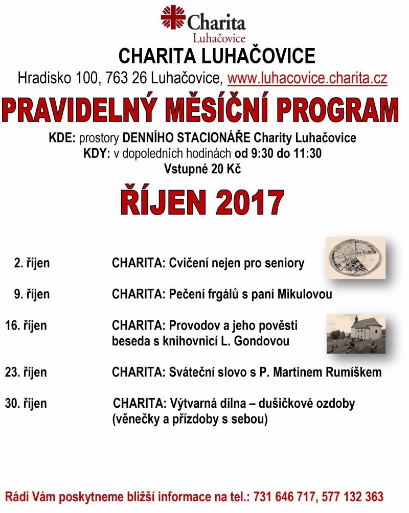 PROGRAM ŘÍJEN 2017