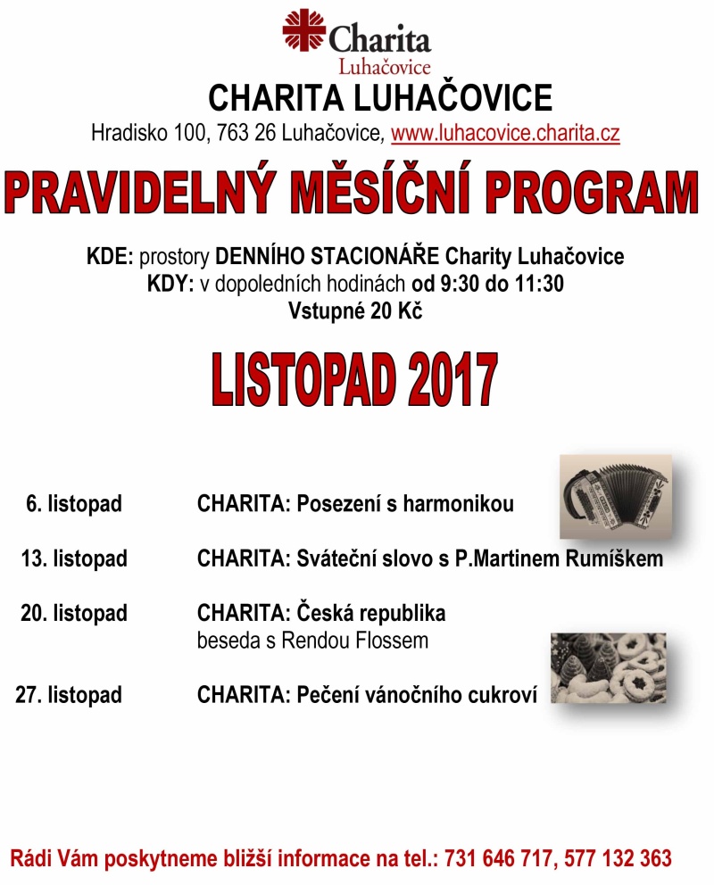 PROGRAM LISTOPAD 2017