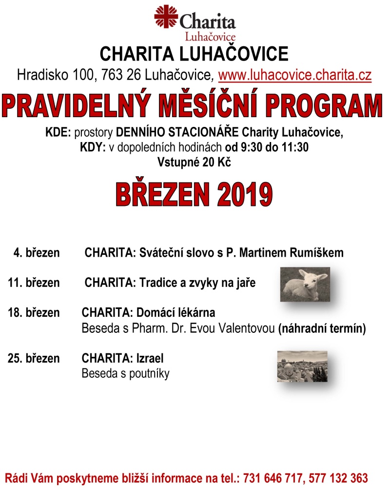 program BŘEZEN 2019