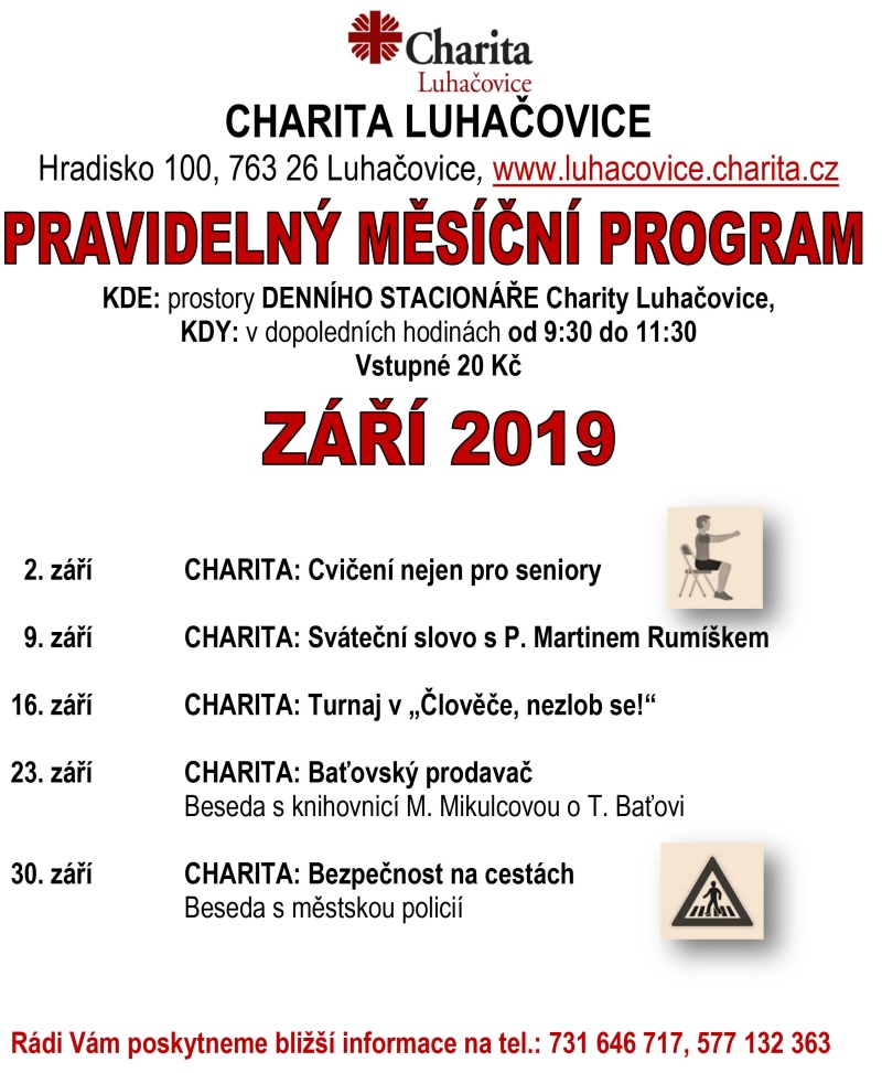 program ZÁŘÍ  2019