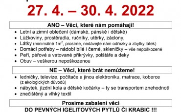 leták_sbírka_šatstva_2022
