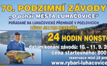 Pozvánka na podzimní rybářské závody 2022
